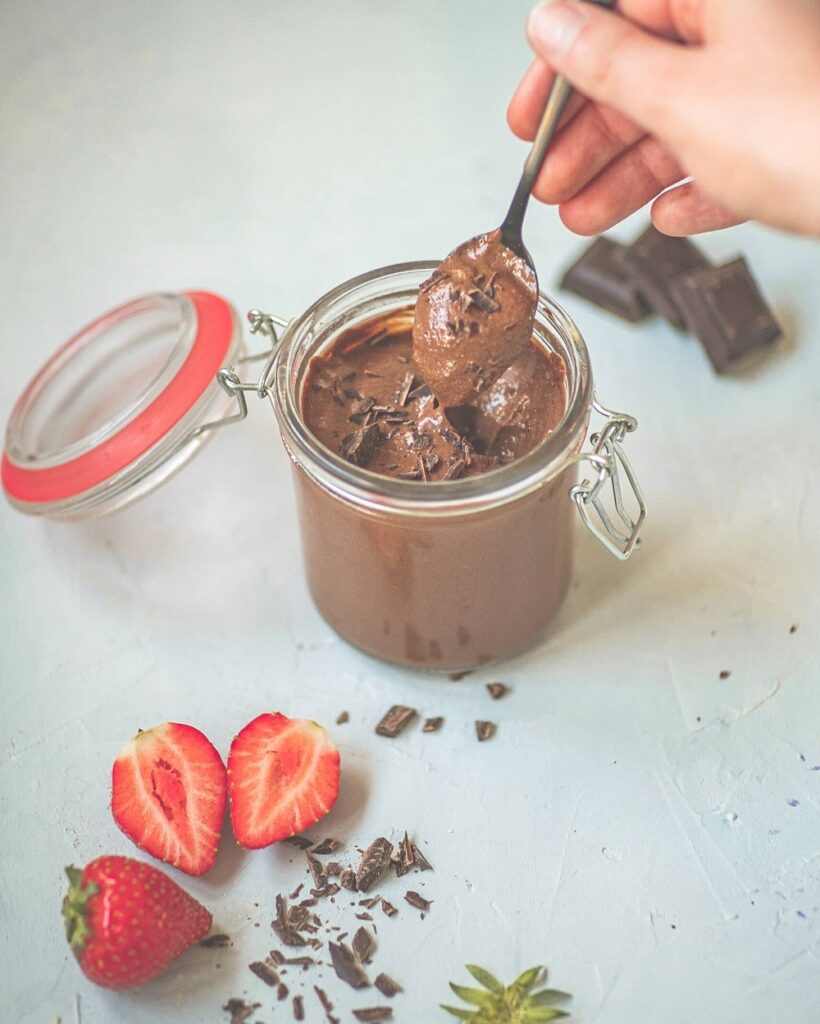 mousse au chocolat vegetale pois chiche