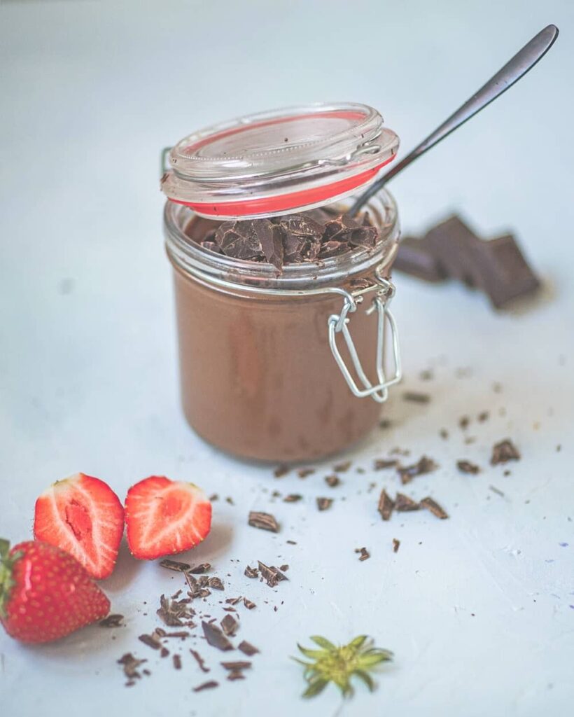 mousse au chocolat vegan