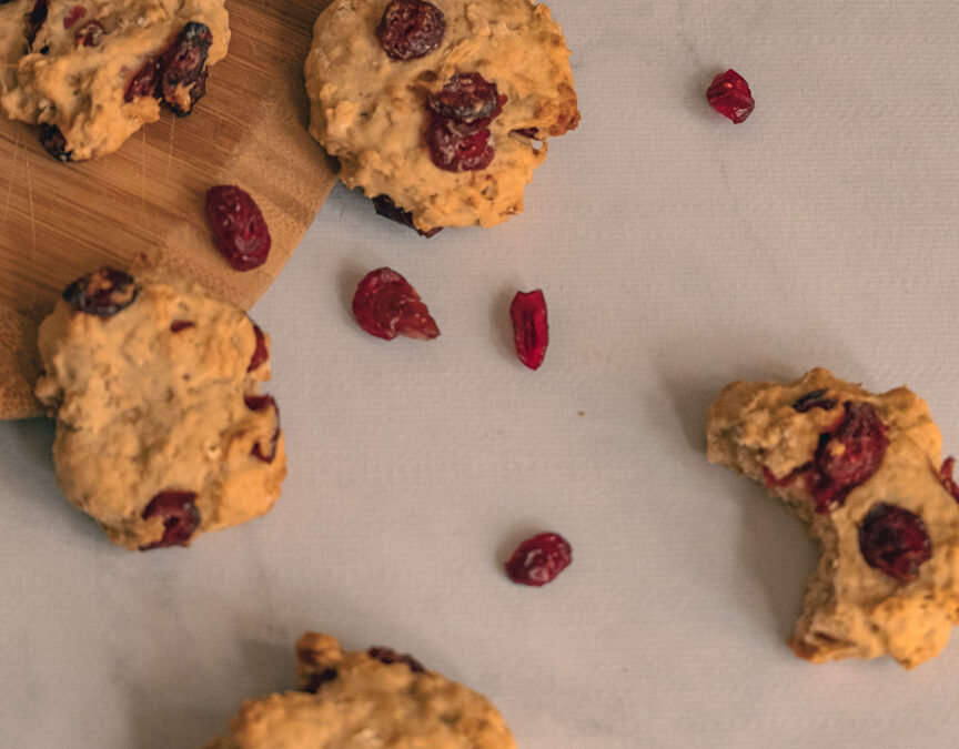 Scones cramberries