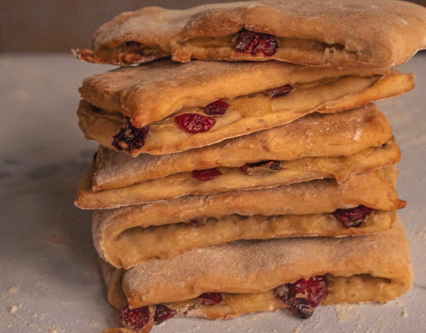 Pain suisse aux cramberries