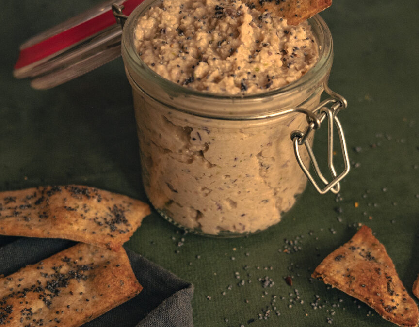 Rillette végétale & ses crackers