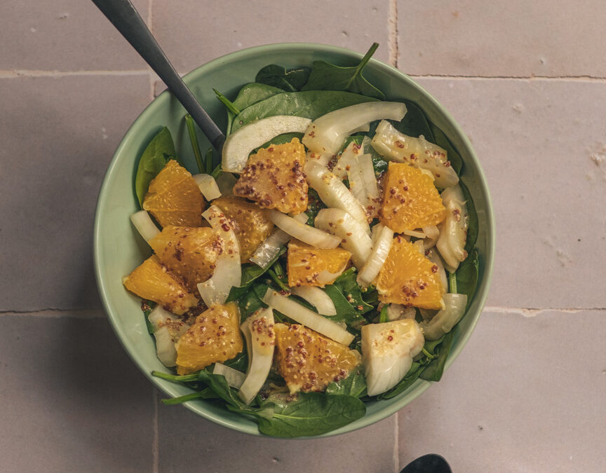 Salade d’oranges et fenouil