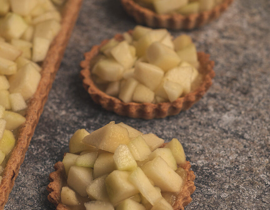 Tarte poire infusé au fenouil