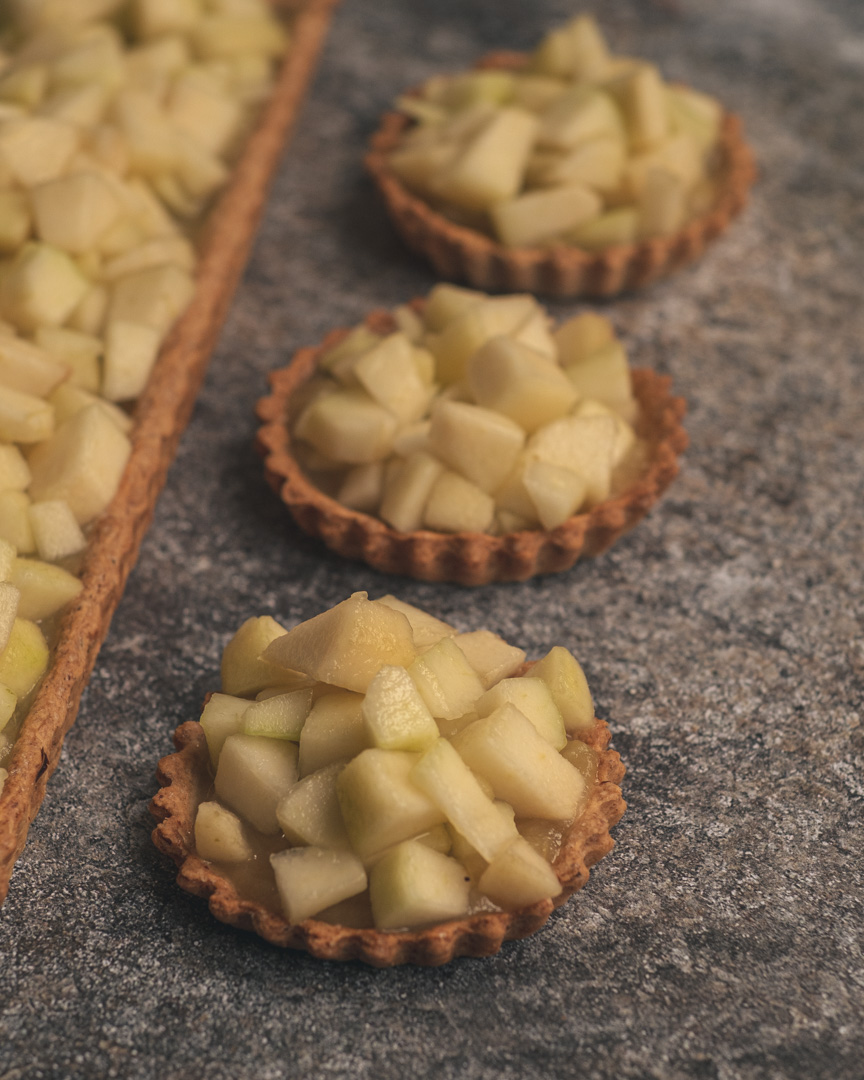 Tarte poire infusé au fenouil