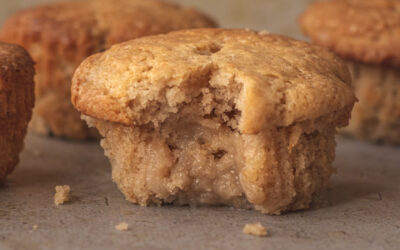 Muffins au cœur de poire