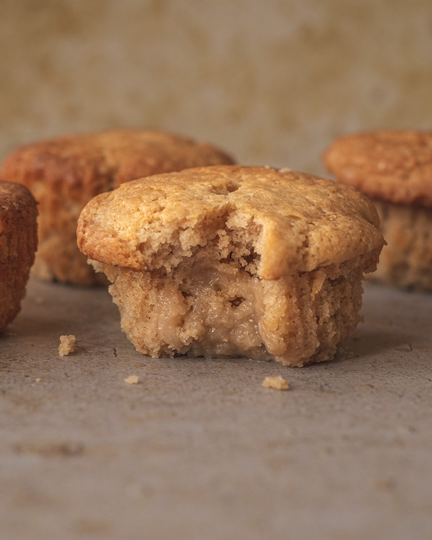 Muffins au cœur de poire