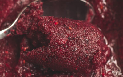 Sorbet aux fruits rouges